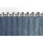 Carica l'immagine nel visualizzatore di Gallery, McAlister Textiles Matt Petrol Blue Velvet Curtains Tailored Curtains