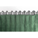 Carica l'immagine nel visualizzatore di Gallery, McAlister Textiles Matt Moss Green Velvet Curtains Tailored Curtains
