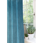 Carica l'immagine nel visualizzatore di Gallery, McAlister Textiles Matt Duck Egg Blue Velvet Curtains Tailored Curtains