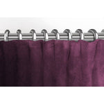 Carica l'immagine nel visualizzatore di Gallery, McAlister Textiles Matt Aubergine Purple Velvet Curtains Tailored Curtains