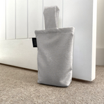 Carica l'immagine nel visualizzatore di Gallery, McAlister Textiles Albany Soft Grey Doorstop Doorstops