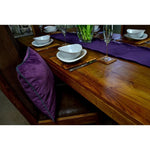 Carica l'immagine nel visualizzatore di Gallery, McAlister Textiles Matt Aubergine Purple Piped Velvet Cushion Cushions and Covers