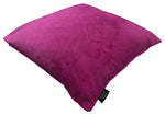 Carica l'immagine nel visualizzatore di Gallery, McAlister Textiles Matt Fuchsia Velvet Modern Look Plain Cushion Cushions and Covers