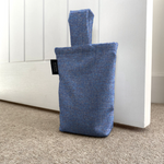 Carica l'immagine nel visualizzatore di Gallery, McAlister Textiles Roma Blue Doorstop Doorstops
