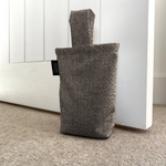 Carica l'immagine nel visualizzatore di Gallery, McAlister Textiles Roma Charcoal Grey Doorstop Doorstops