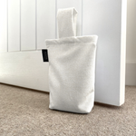 Carica l'immagine nel visualizzatore di Gallery, McAlister Textiles Roma Cream Doorstop Doorstops
