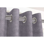 Carica l'immagine nel visualizzatore di Gallery, McAlister Textiles Matt Soft Silver Velvet Curtains Tailored Curtains