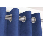 Carica l'immagine nel visualizzatore di Gallery, McAlister Textiles Matt Navy Blue Velvet Curtains Tailored Curtains