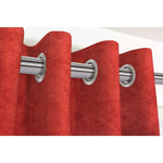 Carica l'immagine nel visualizzatore di Gallery, McAlister Textiles Matt Rust Red Orange Velvet Curtains Tailored Curtains