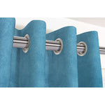 Carica l'immagine nel visualizzatore di Gallery, McAlister Textiles Matt Duck Egg Blue Velvet Curtains Tailored Curtains