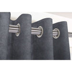 Carica l'immagine nel visualizzatore di Gallery, McAlister Textiles Matt Charcoal Grey Velvet Curtains Tailored Curtains