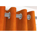 Carica l'immagine nel visualizzatore di Gallery, McAlister Textiles Matt Burnt Orange Velvet Curtains mws_apo_generated