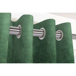 Carica l'immagine nel visualizzatore di Gallery, McAlister Textiles Matt Moss Green Velvet Curtains Tailored Curtains