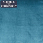 Carica l'immagine nel visualizzatore di Gallery, McAlister Textiles Matt Duck Egg Blue Velvet Fabric Fabrics