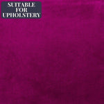 Carica l'immagine nel visualizzatore di Gallery, McAlister Textiles Matt Fuchsia Pink Velvet Fabric Fabrics