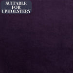 Carica l'immagine nel visualizzatore di Gallery, McAlister Textiles Matt Aubergine Purple Velvet Fabric Fabrics