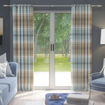 Carica l'immagine nel visualizzatore di Gallery, McAlister Textiles Angus Duck Egg Blue Tartan Curtains mws_apo_generated
