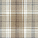 Carica l'immagine nel visualizzatore di Gallery, McAlister Textiles Angus Beige Cream Tartan Check Curtain Fabric Fabrics