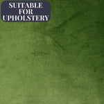 Carica l'immagine nel visualizzatore di Gallery, McAlister Textiles Matt Fern Green Velvet Fabric Fabrics