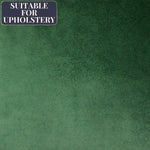 Carica l'immagine nel visualizzatore di Gallery, McAlister Textiles Matt Moss Green Velvet Fabric Fabrics