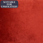 Carica l'immagine nel visualizzatore di Gallery, McAlister Textiles Matt Rust Red Orange Velvet Fabric Fabrics