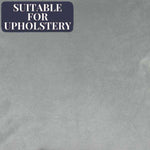 Carica l'immagine nel visualizzatore di Gallery, McAlister Textiles Matt Dove Grey Velvet Fabric Fabrics