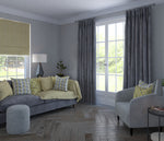 Carica l'immagine nel visualizzatore di Gallery, McAlister Textiles Matt Soft Silver Velvet Curtains Tailored Curtains