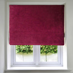 Carica l'immagine nel visualizzatore di Gallery, McAlister Textiles Matt Wine Red Velvet Roman Blind Roman Blinds