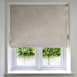Carica l'immagine nel visualizzatore di Gallery, McAlister Textiles Matt Beige Mink Velvet Roman Blind Roman Blinds