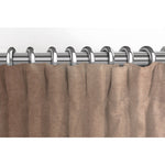 Carica l&#39;immagine nel visualizzatore di Gallery, McAlister Textiles Matt Mocha Brown Velvet Curtains Tailored Curtains 
