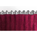 Carica l&#39;immagine nel visualizzatore di Gallery, McAlister Textiles Matt Wine Red Velvet Curtains Tailored Curtains 
