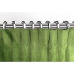 Carica l&#39;immagine nel visualizzatore di Gallery, McAlister Textiles Matt Fern Green Velvet Curtains Tailored Curtains 
