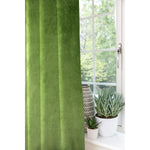 Carica l&#39;immagine nel visualizzatore di Gallery, McAlister Textiles Matt Fern Green Velvet Curtains Tailored Curtains 
