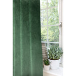 Carica l&#39;immagine nel visualizzatore di Gallery, McAlister Textiles Matt Moss Green Velvet Curtains Tailored Curtains 
