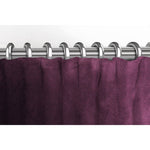 Carica l&#39;immagine nel visualizzatore di Gallery, McAlister Textiles Matt Aubergine Purple Velvet Curtains Tailored Curtains 
