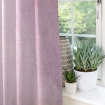 Carica l&#39;immagine nel visualizzatore di Gallery, McAlister Textiles Matt Lilac Purple Velvet Curtains Tailored Curtains 
