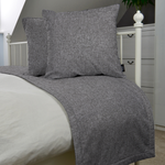 Carica l&#39;immagine nel visualizzatore di Gallery, McAlister Textiles Albany Charcoal Bed Runners Throws and Runners 
