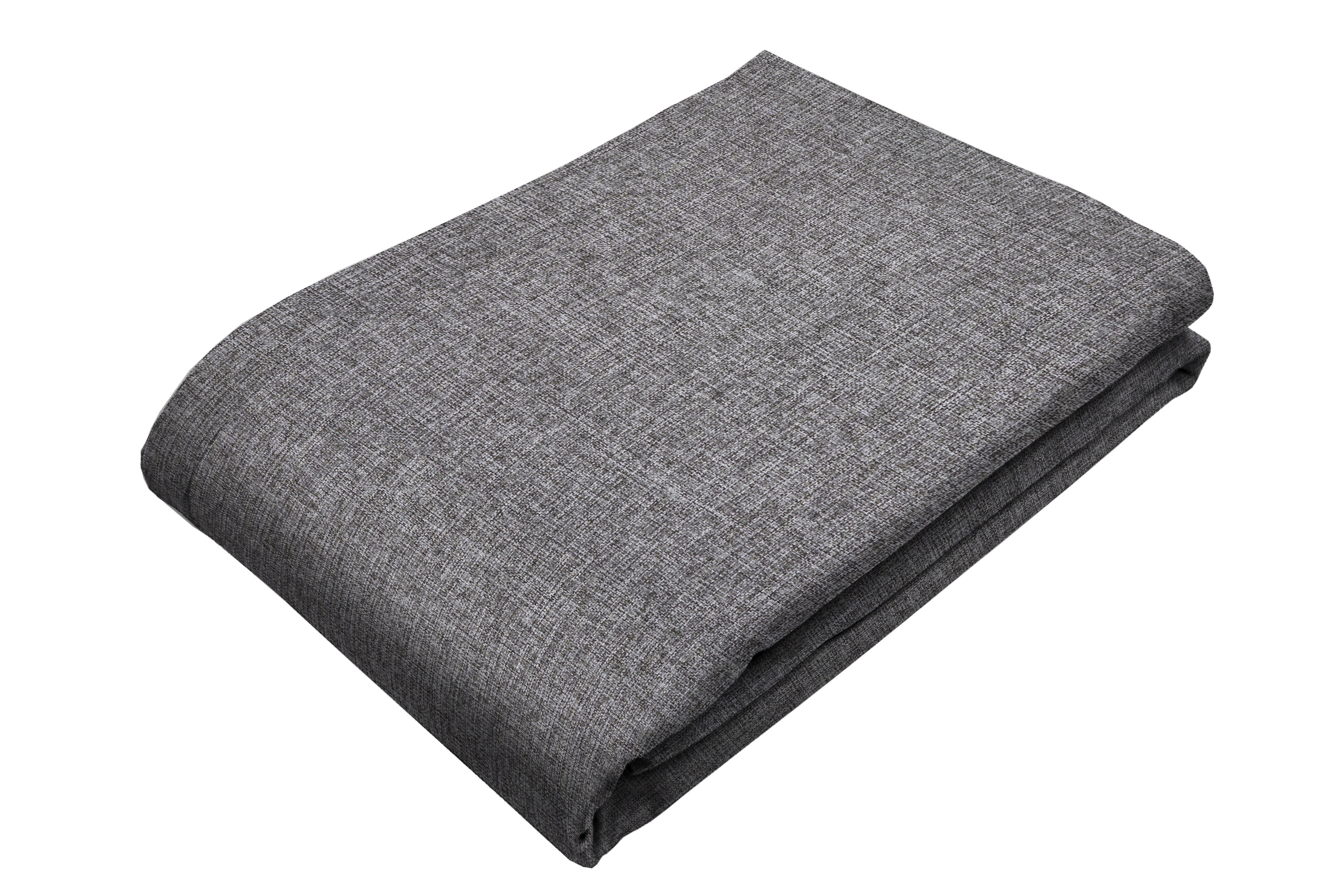 McAlister Textiles Albany Charcoal Bed Runners Throws and Runners 