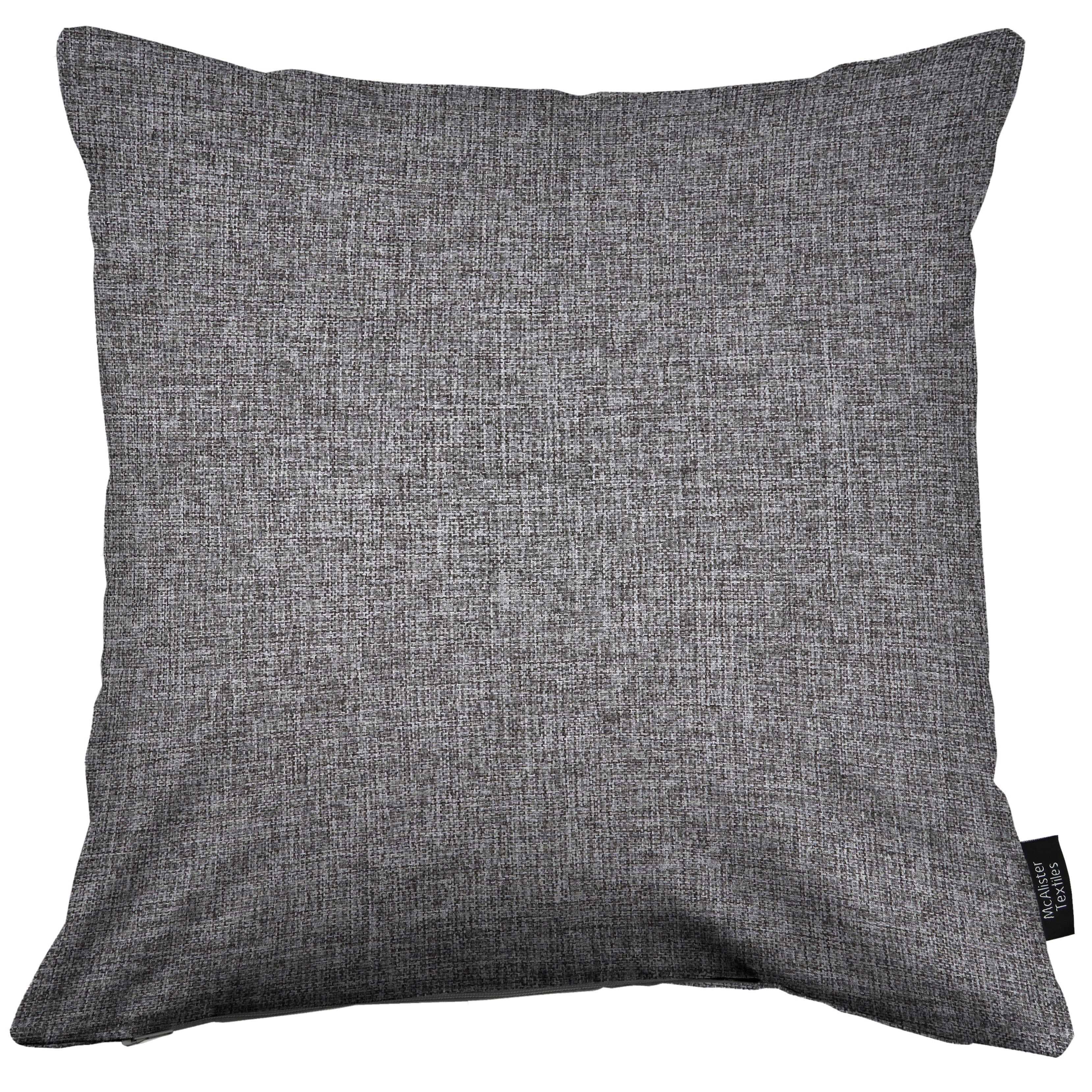 McAlister Textiles Albany Charcoal Woven Cushion Cushions and Covers 