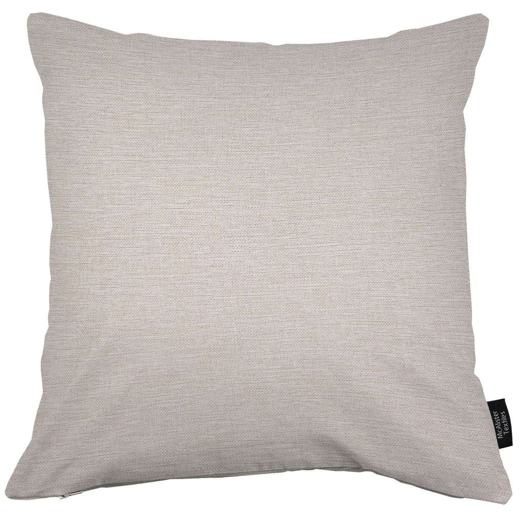 McAlister Textiles Albany Natural Woven Cushion Cushions and Covers 