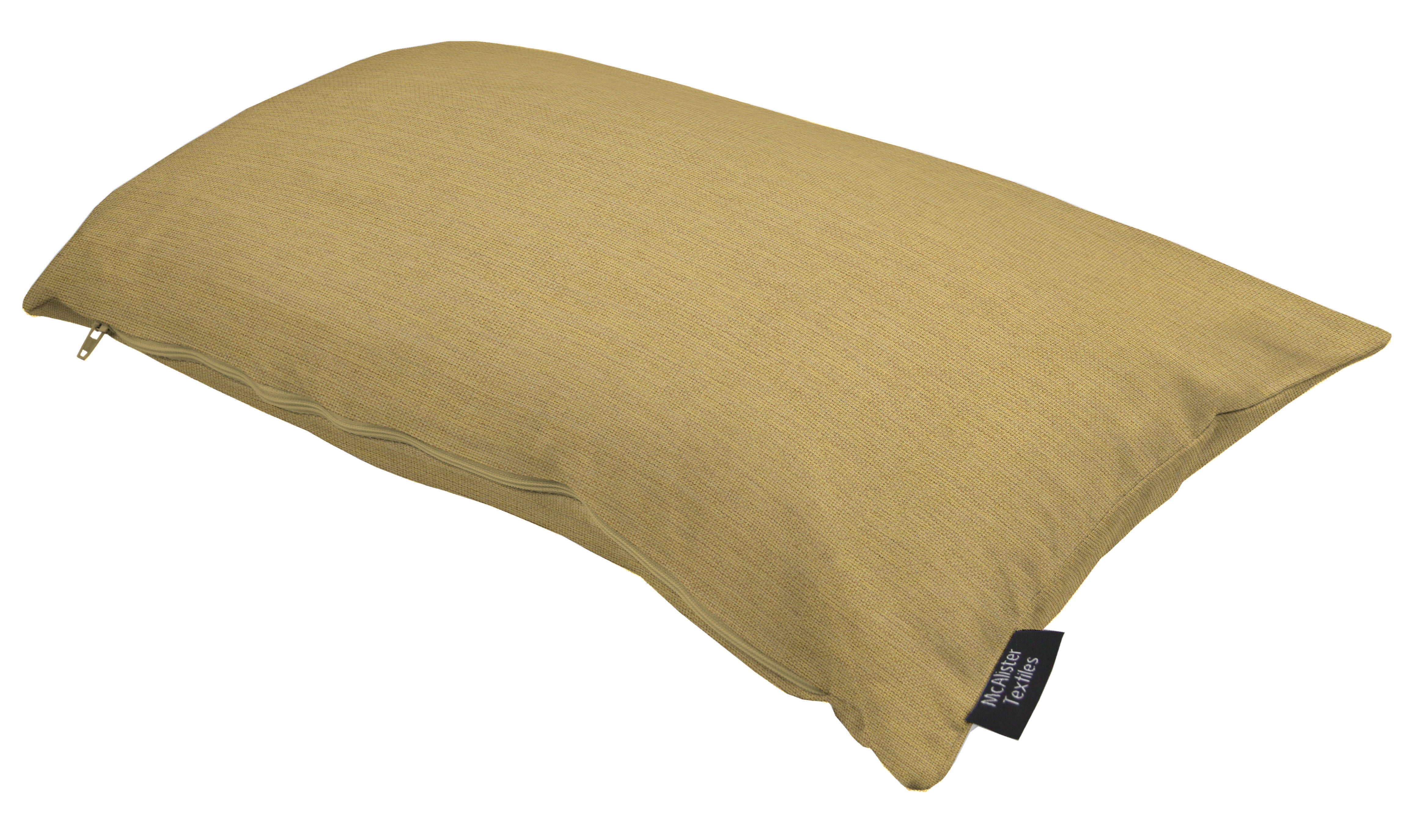 McAlister Textiles Albany Ochre Yellow Woven Cushion Cushions and Covers 