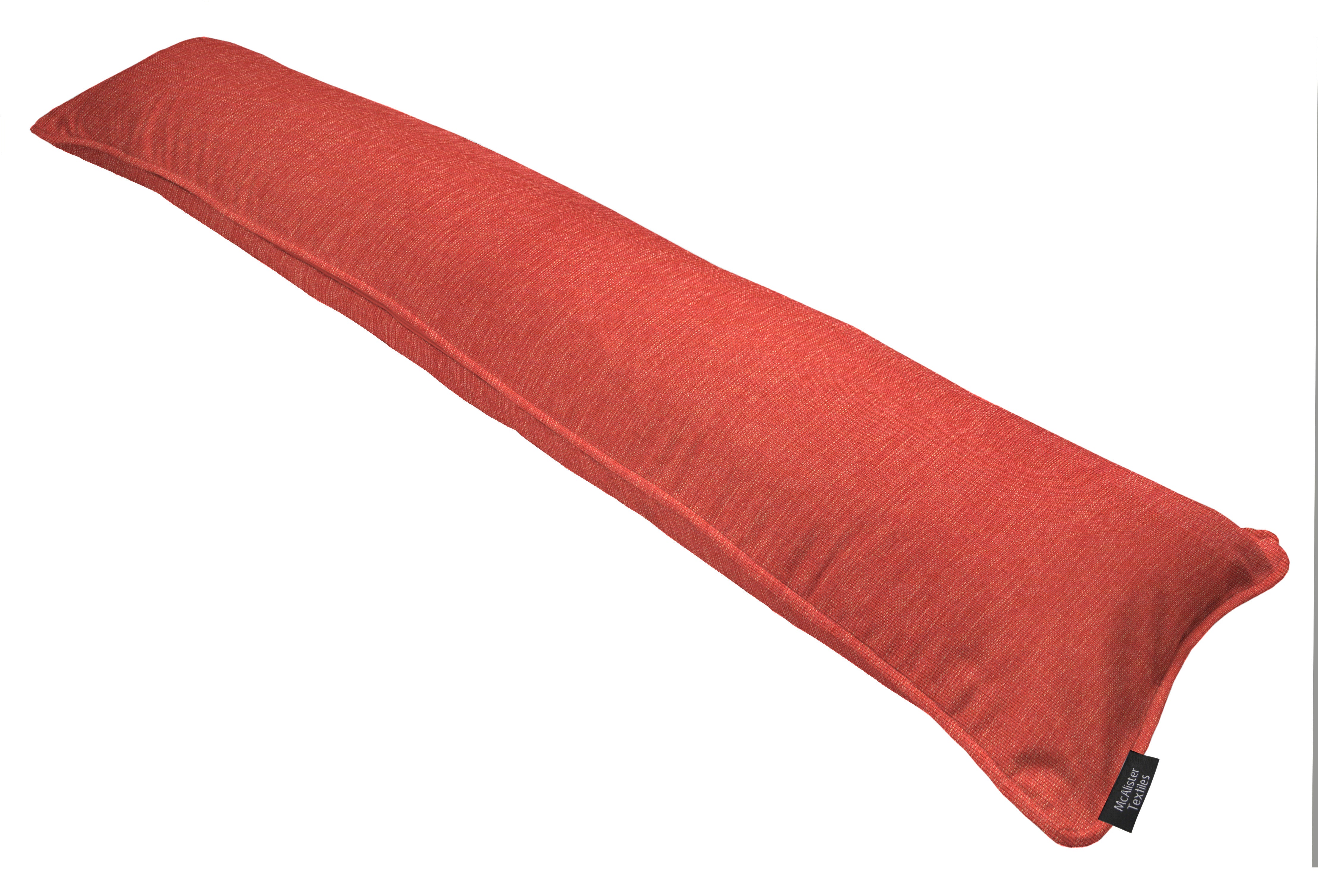 McAlister Textiles Albany Red Draught Excluders Draught Excluders 