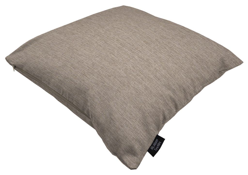 McAlister Textiles Albany Taupe Woven Cushion Cushions and Covers 