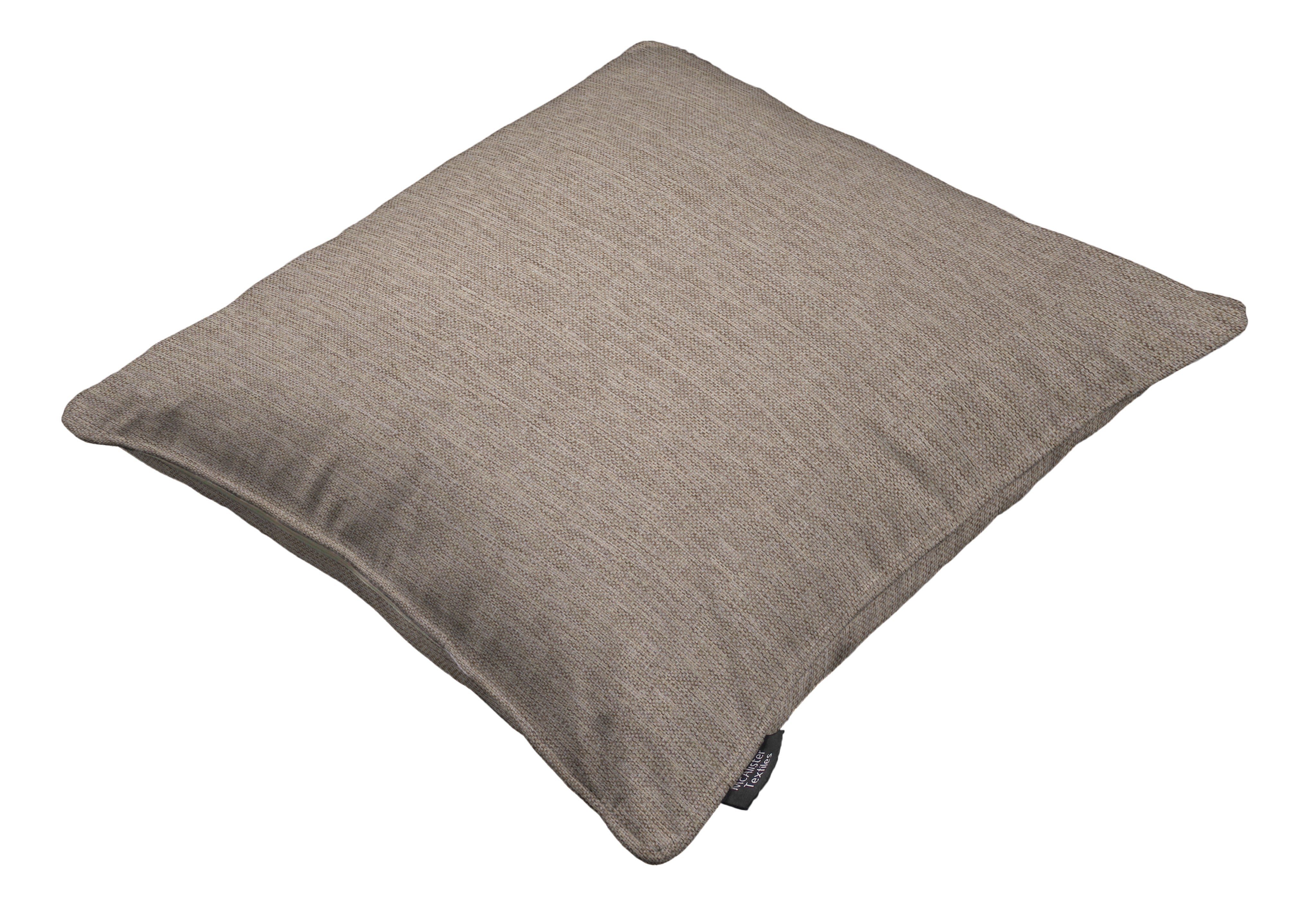 McAlister Textiles Albany Taupe Piped Cushion Cushions and Covers 