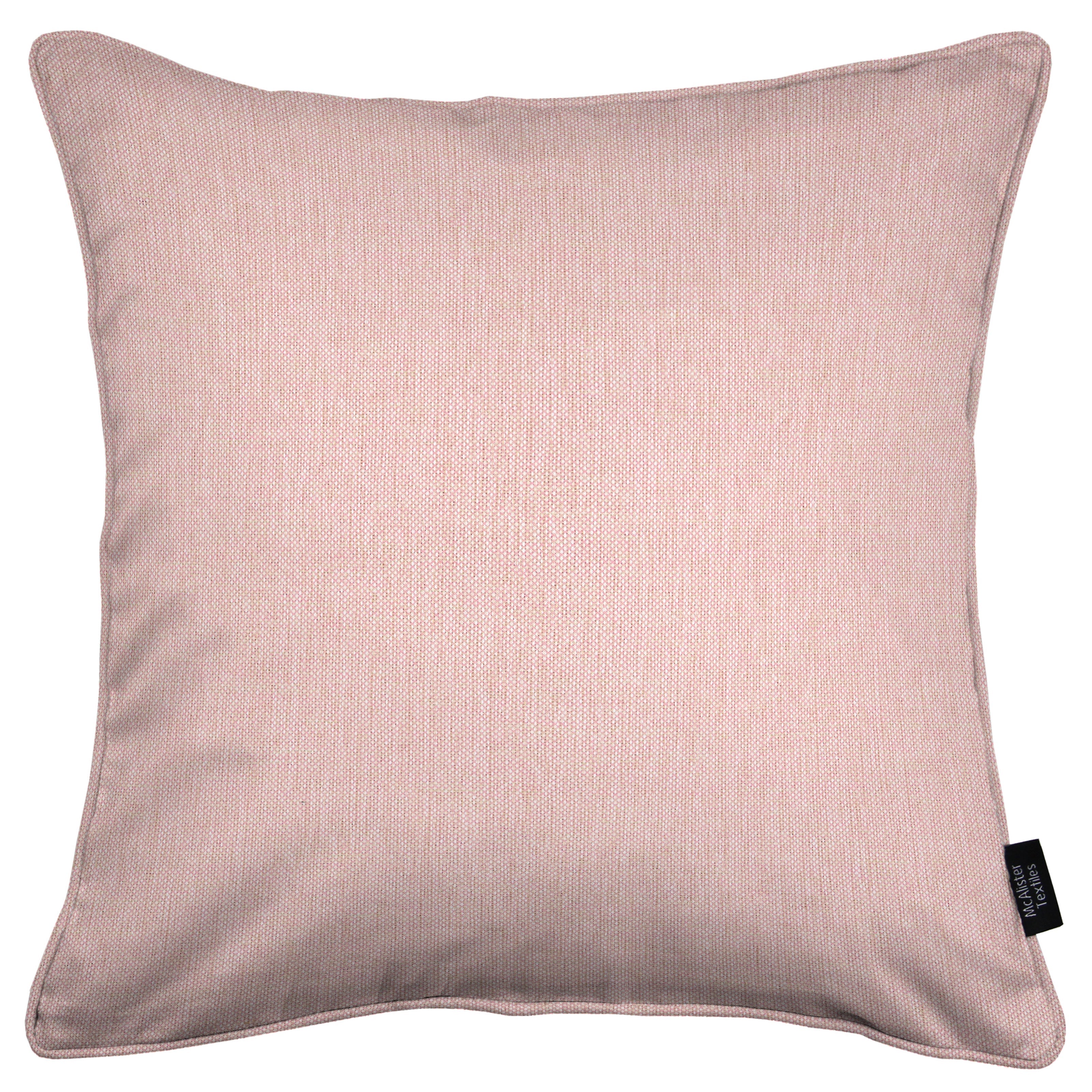 McAlister Textiles Albany Blush Pink Piped Cushion Cushions and Covers 