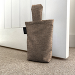 Carica l&#39;immagine nel visualizzatore di Gallery, McAlister Textiles Albany Chocolate Brown Doorstop Doorstops 
