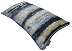 Carica l&#39;immagine nel visualizzatore di Gallery, McAlister Textiles Aura Navy Blue Printed Velvet Pillow Pillow 
