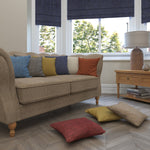 Carica l&#39;immagine nel visualizzatore di Gallery, McAlister Textiles Capri Mid Blue Plain Cushion Cushions and Covers 
