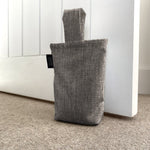 Carica l&#39;immagine nel visualizzatore di Gallery, McAlister Textiles Capri Charcoal Doorstop Doorstops 
