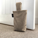 Carica l&#39;immagine nel visualizzatore di Gallery, McAlister Textiles Capri Chocolate Brown Doorstop Doorstops 
